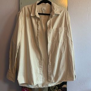 SOLD ON DEPOP Corduroy Shirt